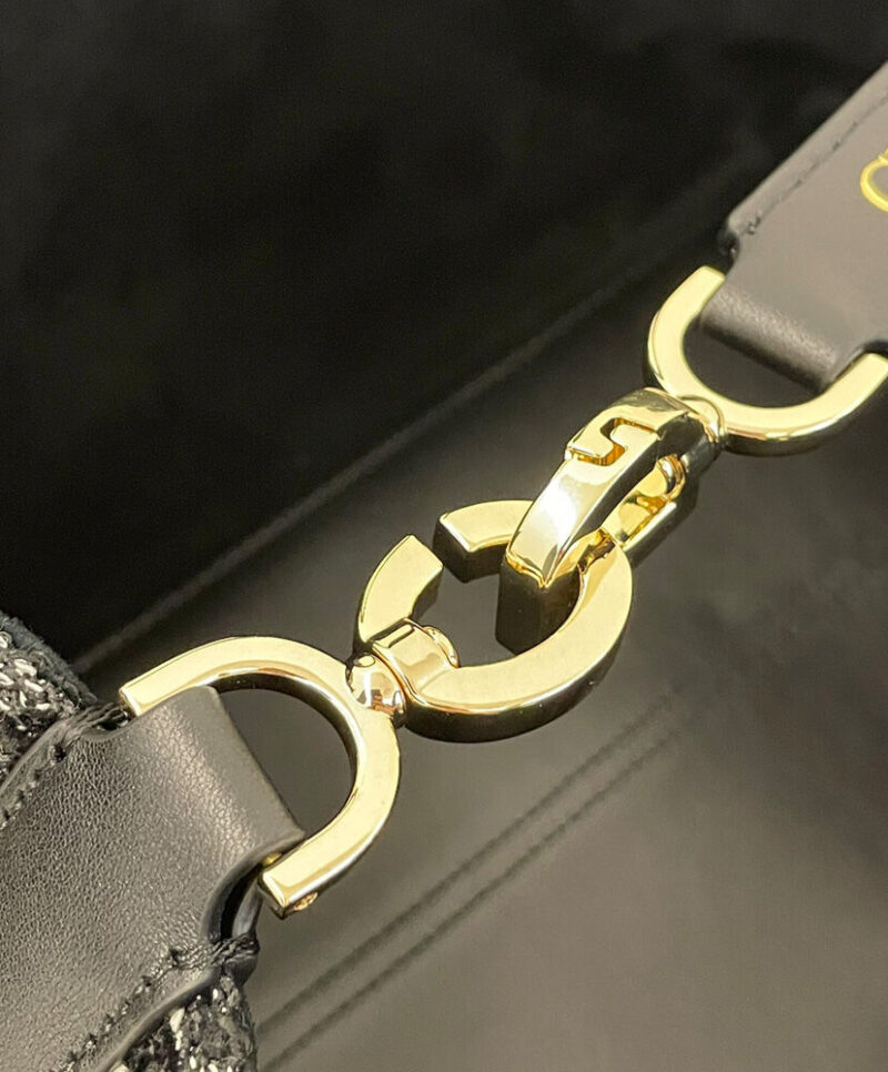 Christian Dior Medium Dior Toujours Bag Black